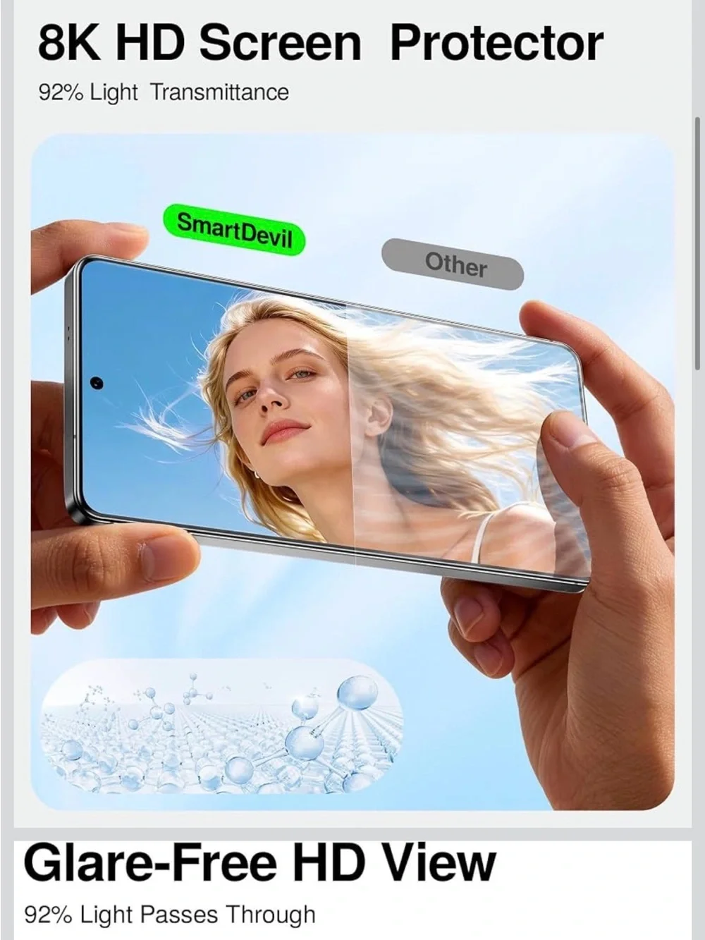 Tempered Glass Screen Protector for Samsung Galaxy S25 Ultra - Clear (3 Pack)